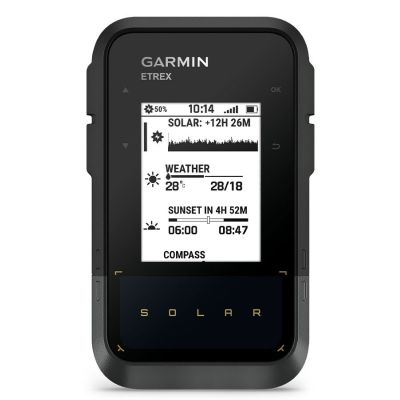 8. Garmin eTrex SE GPS Solar Schwarz/Grau + Garmin Herzfrequenzmesser Dual-Sensor