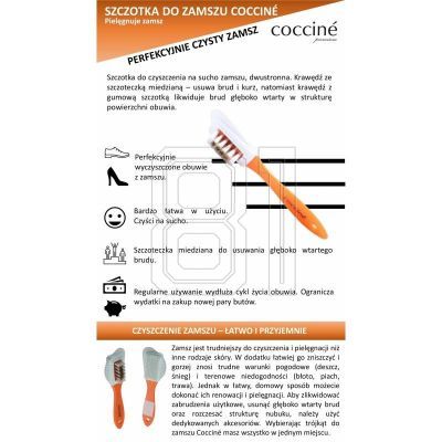15. Coccine DA0234 Wildleder-Reinigungsbürste