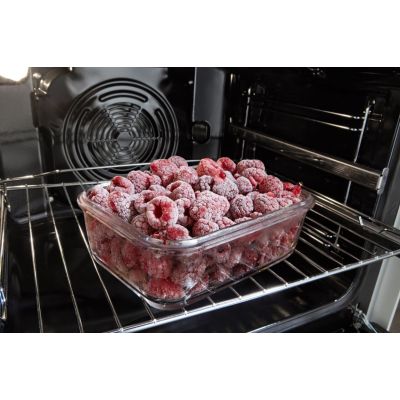 29. GORENJE GECS6B70CLI Retro-Elektroherd 60 cm | ExtraDampfgarfunktion | Heißluftfrittierfunktion | Gefrorenes Backen | Sahne