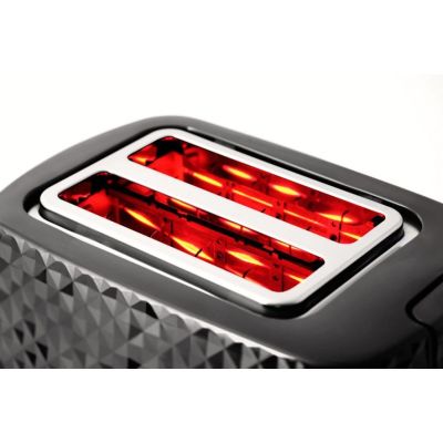 13. ELDOM TOSTER TO280C TOSTI 780 W, stufenlose Leistungsregelung, 7 Leistungsstufen, Schwarz