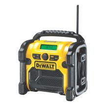 DeWALT DCR020-QW Tragbares Digitalradio, Schwarz, Gelb