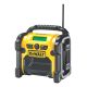 DeWALT DCR020-QW Tragbares Digitalradio, Schwarz, Gelb