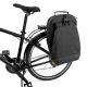 4. Wozinsky Fahrrad-Gepäckträgertasche, Fahrradrucksack mit Rahmen, 2-in-1, 40l, schwarz (WBB33BK)
