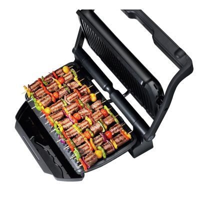 9. Tefal GC7228 Grill (Tischgrill, geschlossen; 2000 W; schwarz)