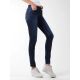 6. Wrangler High Rise Skinny Dezente blaue Jeans W27HX786N