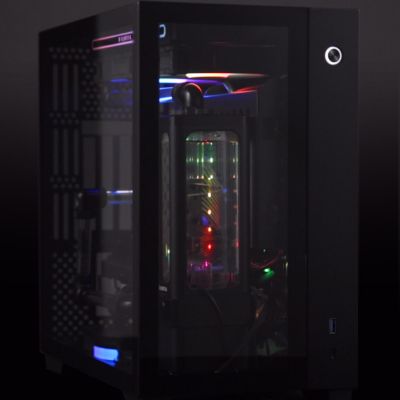 16. RAIJINTEK PAEAN Mini Mini Tower Schwarz