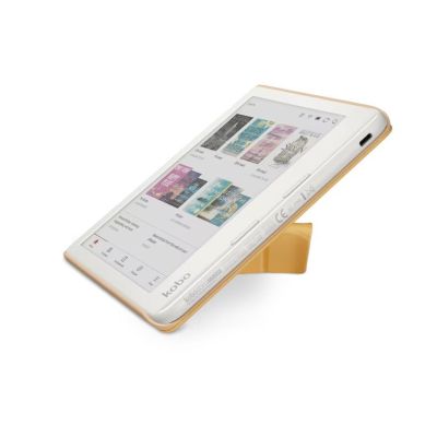 4. Kobo Libra Color SleepCover Hülle Buttergelb