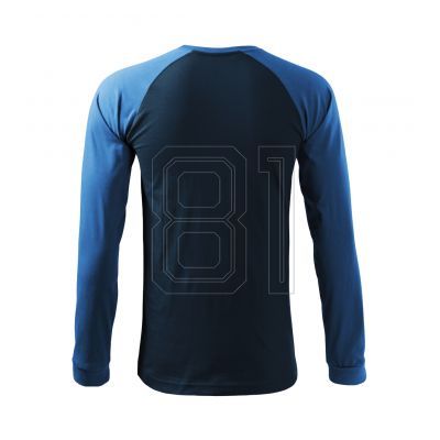 4. Malfini Street LS M T-Shirt MLI-13002 marineblau