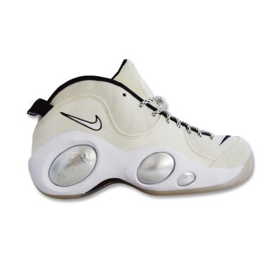 3. Nike Air Zoom Flight 95 Beige Basketballschuhe - DX5505-100