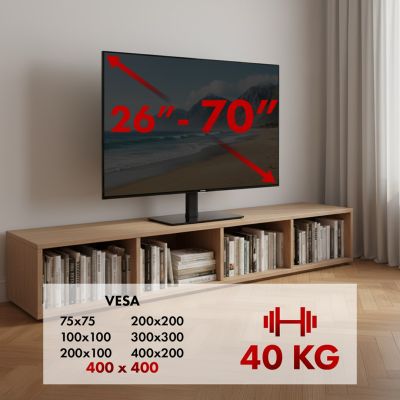 25. MACLEAN UNIVERSAL-TV-STÄNDER, BEINE MC-450