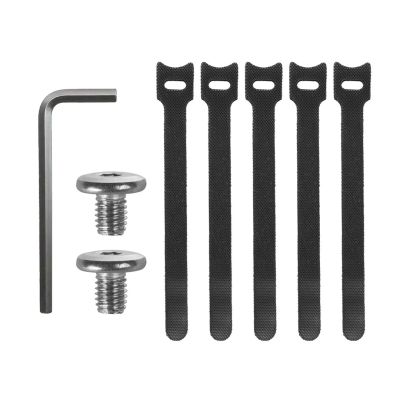 5. MACLEAN Kabelorganizer für unter den Schreibtisch, max. 5 kg, weiß, MC-105 W