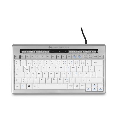 6. BakkerElkhuizen S-board 840 Design Tastatur (QWERTZ) kompakt/USB