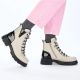 14. Gefütterte beige Damen-Arbeitsstiefel Rieker Z9152-60