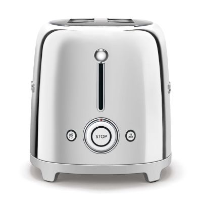 3. Smeg TSF02SSEU Toaster 4 Scheiben Chrom