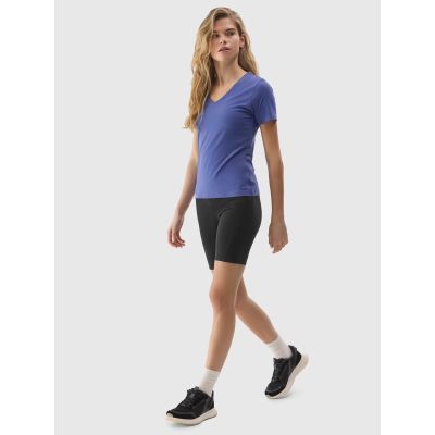 4. Damen T-Shirt 4F aus Bio-Baumwolle