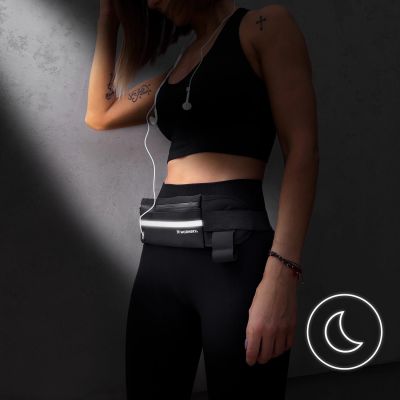 5. Laufgürtel Wozinsky schwarz (WRBBK1)