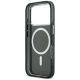 7. Karl Lagerfeld IML Karl & Choupette Peekaboo Logo MagSafe Hülle für iPhone 17 Pro - Schwarz