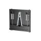 4. Zubehör – Halterung – oben/unten – für interaktive Fernseher – Kunststoff, Edelstahl, Aluminium – (55–86 Zoll) – Wandmontage