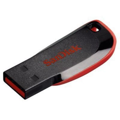 6. SanDisk CRUZER BLADE SDCZ50-032G-B35 USB-Stick (32 GB; USB 2.0; schwarz)