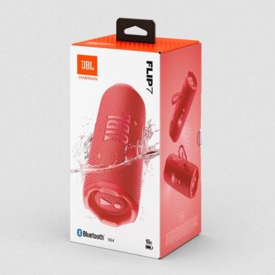 7. JBL FLIP 7 RED Roter tragbarer Lautsprecher