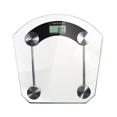 4. Esperanza Pilates EBS008K Badezimmerwaage (transparent)