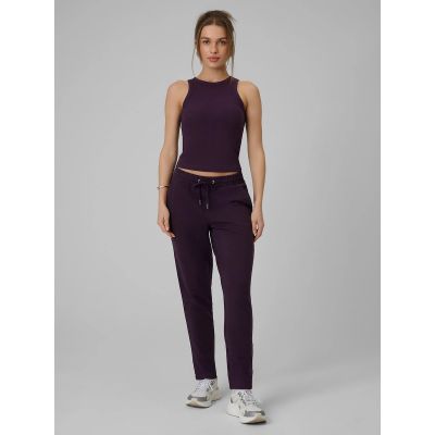 6. Schmal geschnittenes, geripptes Damen-Stricktop 4F 4FRAW25TSLEF310-50S