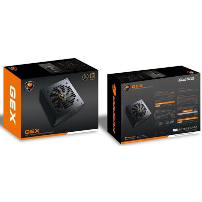 10. COUGAR GEX 850W ATX3.0 / 80 Plus Gold / Modulares Netzteil