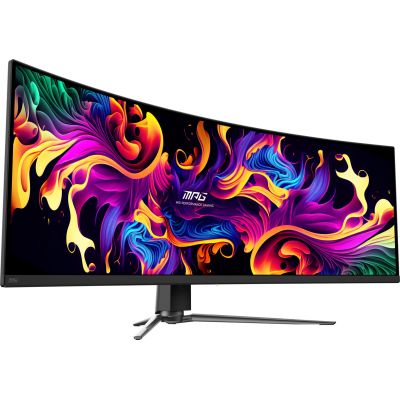 14. MSI MPG 491CQP QD-OLED-Computermonitor 124,5 cm (49 Zoll) 5120 x 1440 Pixel Dual WQHD Schwarz