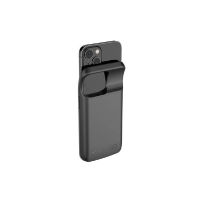 4. Tech-Protect PowerCase-Hülle für iPhone 14 / 14 Pro mit 4800-mAh-Powerbank – Schwarz