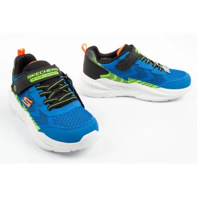 7. Skechers Meteor-Lights LED-Kindersportschuhe für Jungen mit Klettverschluss