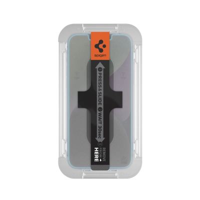6. Spigen Glas.tR EZ Fit Panzerglas für iPhone 13 / 13 Pro / 14 / 16e / 17e