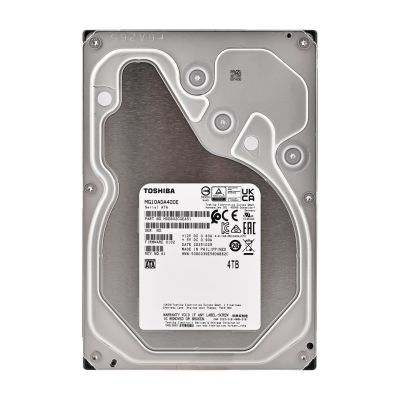 4. Toshiba MG10ADA400E HDD 4 TB 7200 U/min 512 MB 3,5" Serial ATA III