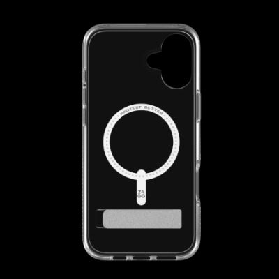 2. ZAGG Crystal Palace Snap Kickstand MagSafe Hülle für iPhone 16 Plus – Transparent