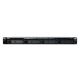 NAS Synology RS422+; 1U-RACK; 4x (3,5-Zoll-SATA-Festplatte/2,5-Zoll-SATA-SSD); AMD Ryzen R1600; 2 GB DDR4 ECC, 2x 1GbE RJ-45
