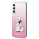 2. Karl Lagerfeld Choupette Eat Hülle für Samsung Galaxy S22+ - Pink