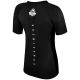 8. Schwarzes Damen-Rashguard-T-Shirt mit Kampffunktion | DBX Bushido