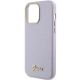 6. Guess Glitter Glossy Script Hülle für iPhone 15 Pro Max – Flieder