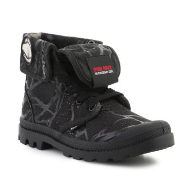 Palladium Stranger Things BAGGY HOPPER TUNNELS Damen 94625-008-M Schwarz