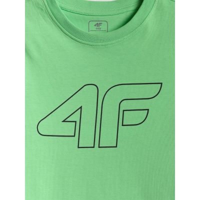 5. Normales bedrucktes Jungen-T-Shirt 4F 4FJRSS26TTSHM3599-10S