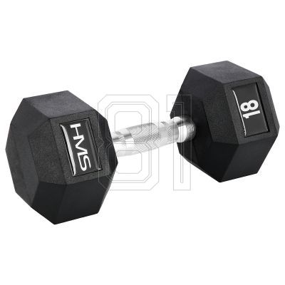21. HMS HEX PRO Kurzhantel 18 kg