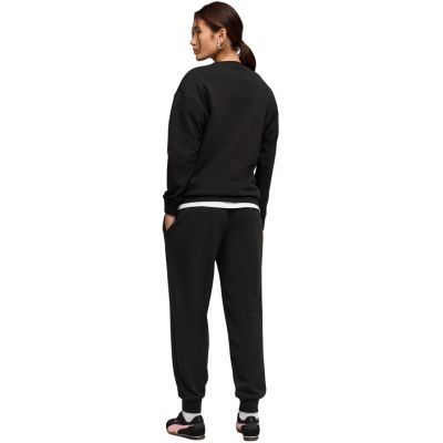 4. Puma Relaxed Sweat Suit Damen-Trainingsanzug Schwarz 691900 01