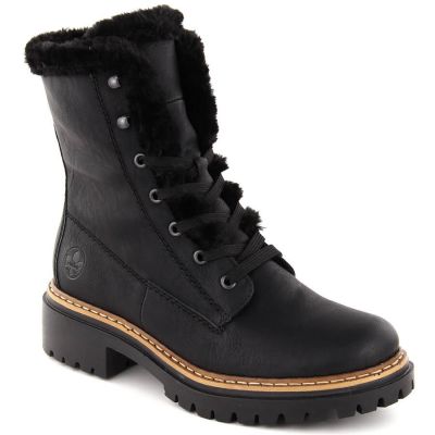 4. Rieker W 72625-00 RKR714 Pelzstiefel
