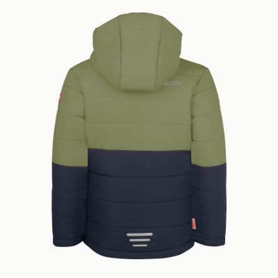 2. Gefütterte Winterjacke für Mädchen/Jungen Trollkids Kids Hemsedal Snow Jacket XT, grün (513-335)