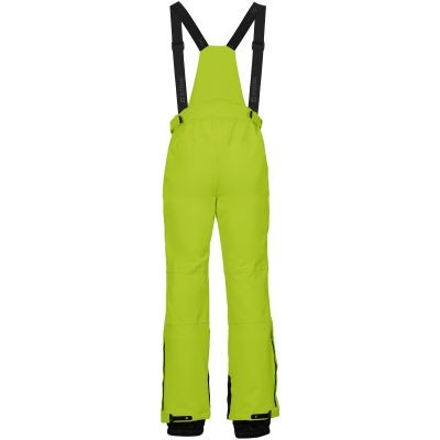2. Killtec Enosh Herren Skihose grün atmungsaktiv wasserdicht mit verstellbaren Hosenträgern gelb (30920/766)