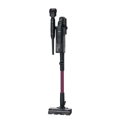 44. Hoover HF610HX 011 Akku-Staubsauger, beutellos, 0,7 l, 650 W, lila, 4 Ah