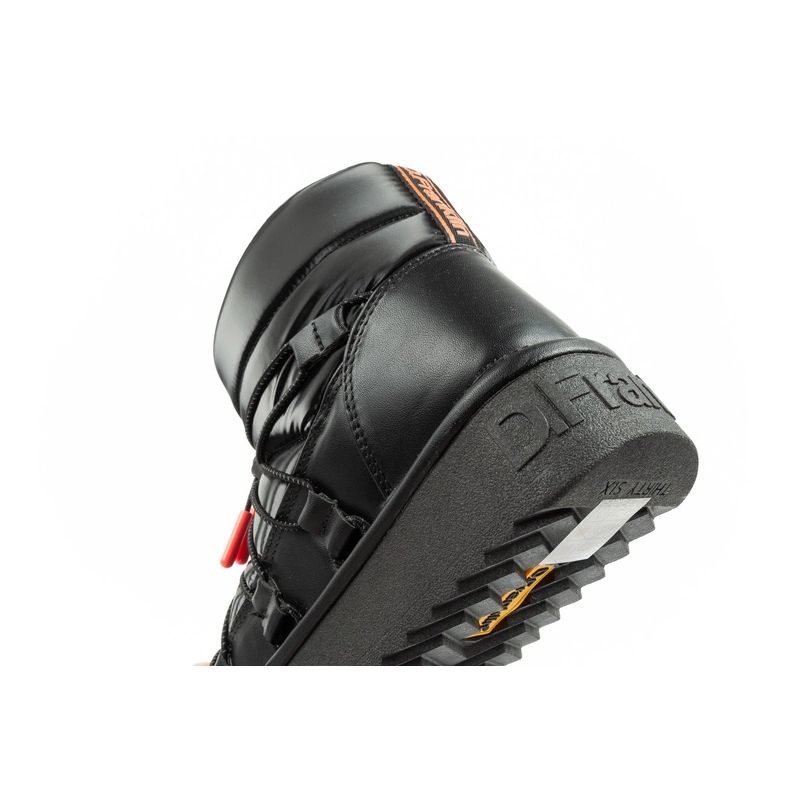 16. D.Franklin Damen Schneestiefel Winter Modische Isolierte Stiefeletten Schwarz