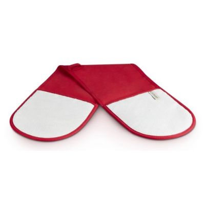 2. Le Creuset 95001000600000 Ofenhandschuh, 1 Stück, rot, Baumwolle