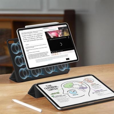 8. Tech-Protect Smartcase Magnetic für iPad 10,9" 2022 / iPad 11" 2025 - Schwarz