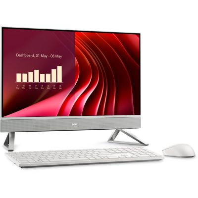 2. Dell 24 AiO EC24250 i5-1334U 23,8" FHD Matt 16GB DDR5 SSD512 Iris Xe Grafikkamera 5MP WLAN+BT Tastatur mit Hintergrundbeleuchtung Windows 11 Pro 3 Jahre ProSupport
