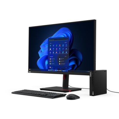 15. Lenovo ThinkCentre M70q Gen 5 i7-14700T 16GB DDR5 5600 SSD1TB UHD Graphics 770 W11Pro Schwarz 3 Jahre Vor-Ort-Service